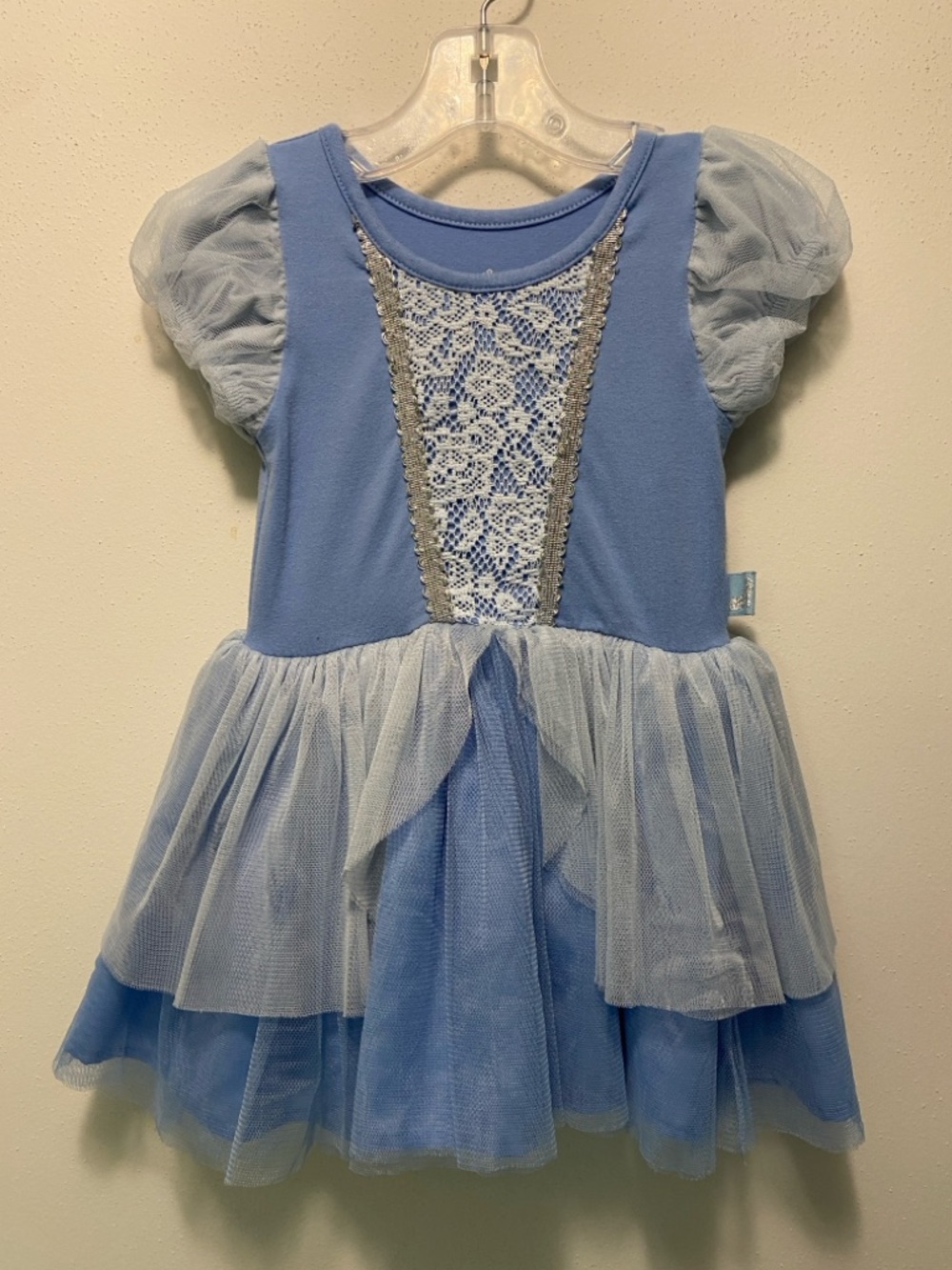 Cinderella Lace Tulle Kids Costume Dress